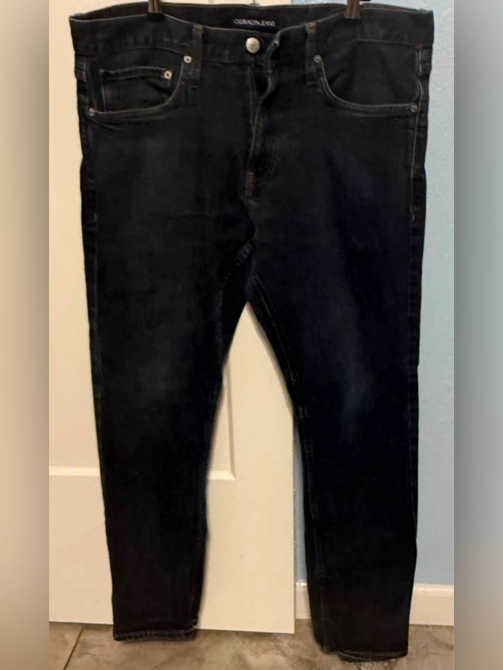 Calvin Klein Jeans Black Skinny Men's Jeans